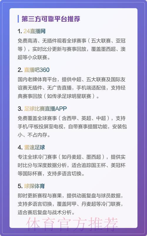 观看世界杯直播必备软件精选推荐